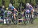 Sandra Walter (Canada) and Ekateryna Anoshina (Russian Federation) 		CREDITS:  		TITLE: 2015 MTB World Championships, Vallnord, Andorra 		COPYRIGHT: Rob Jones/www.canadiancyclist.com 2015 -copyright -All rights retained - no use permitted without prior, w