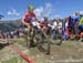 Gunn-Rita Dahle Flesjaa (Norway) and Maja Wloszczowska (Poland) 		CREDITS:  		TITLE: 2015 MTB World Championships, Vallnord, Andorra 		COPYRIGHT: Rob Jones/www.canadiancyclist.com 2015 -copyright -All rights retained - no use permitted without prior, writ