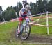 Early leader Evie Richards (Great Britain) 		CREDITS:  		TITLE: 2015 MTB World Championships, Vallnord, Andorra 		COPYRIGHT: Rob Jones/www.canadiancyclist.com 2015 -copyright -All rights retained - no use permitted without prior, written permission