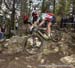 Mathias Fluckiger was a medal contender until he flatted on the third lap 		CREDITS:  		TITLE: 2015 MTB World Championships, Vallnord, Andorra 		COPYRIGHT: Rob Jones/www.canadiancyclist.com 2015 -copyright -All rights retained - no use permitted without p