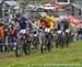 Titouan Carod (France) and Pablo Rodriguez Guede (Spain) 		CREDITS:  		TITLE: 2015 MTB World Championships, Vallnord, Andorra 		COPYRIGHT: Rob Jones/www.canadiancyclist.com 2015 -copyright -All rights retained - no use permitted without prior, written per