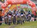 Jenny Rissveds (Sweden) at front at start 		CREDITS:  		TITLE: 2015 MTB World Championships, Vallnord, Andorra 		COPYRIGHT: Rob Jones/www.canadiancyclist.com 2015 -copyright -All rights retained - no use permitted without prior, written permission