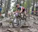 Frederique Trudel (Canada) 		CREDITS:  		TITLE: 2015 MTB World Championships, Vallnord, Andorra 		COPYRIGHT: Rob Jones/www.canadiancyclist.com 2015 -copyright -All rights retained - no use permitted without prior, written permission