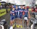 Members of Team France 		CREDITS:  		TITLE: 2015 Mountain Bike World Championships, Vallnord, Andorra 		COPYRIGHT: Rob Jones/www.canadiancyclist.com 2015 -copyright -All rights retained - no use permitted without prior, written permission