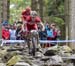 Nino Schurter (Scott-Odlo MTB Racing Team) leads Jaroslav Kulhavy (Specialized Racing) 		CREDITS:  		TITLE:  		COPYRIGHT: Rob Jones/www.canadiancyclist.com 2015 -copyright -All rights retained - no use permitted without prior, written permission