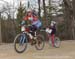 Chris Komar rides with his son 		CREDITS:  		TITLE:  		COPYRIGHT: Rob Jones/www.canadiancyclist.com 2015 -copyright -All rights retained - no use permitted without prior, written permission