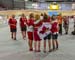 Canadian gold medal women pose for photos 		CREDITS:  		TITLE:  		COPYRIGHT: Rob Jones/www.canadiancyclist.com 2015 -copyright -All rights retained - no use permitted without prior, written permission