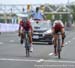 Glaesser beats Marlies Mejias to the line 		CREDITS:  		TITLE:  		COPYRIGHT: Rob Jones www.canadiancyclist.com