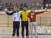 Mens Keirin podium 		CREDITS:  		TITLE:  		COPYRIGHT: Rob Jones www.canadiancyclist.com