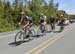 Adam De Vos leads teh break 		CREDITS:  		TITLE: 2015 Road Nationals 		COPYRIGHT: Rob Jones/www.canadiancyclist.com 2015 -copyright -All rights retained - no use permitted without prior, written permission