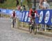 Emma White attacks on Libby Hill followed by Agnieszka Skalniak 		CREDITS:  		TITLE: 2015 Road World Championships, Richmond VA 		COPYRIGHT: Rob Jones/www.canadiancyclist.com 2015 -copyright -All rights retained - no use permitted without prior, written p