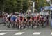 The women finish their first lap 		CREDITS:  		TITLE: 2015 Road World Championships, Richmond VA 		COPYRIGHT: Rob Jones/www.canadiancyclist.com 2015 -copyright -All rights retained - no use permitted without prior, written permission