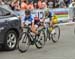 Karol-Ann Canuel had to chase back at the end of lap 1 		CREDITS:  		TITLE: 2015 Road World Championships, Richmond VA 		COPYRIGHT: Rob Jones/www.canadiancyclist.com 2015 -copyright -All rights retained - no use permitted without prior, written permission