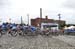 The start of the Libby Hill climb with the iconic Lucky Strike factory in the background 		CREDITS:  		TITLE: 2015 Road World Championships, Richmond VA 		COPYRIGHT: Rob Jones/www.canadiancyclist.com 2015 -copyright -All rights retained - no use permitted