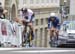 Race winner Leo Appelt catches Alexys Brunel late in lap 1 		CREDITS:  		TITLE: 2015 Road World Championships, Richmond VA 		COPYRIGHT: Rob Jones/www.canadiancyclist.com 2015 -copyright -All rights retained - no use permitted without prior, written permis