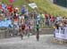 The break starts Libby Hill 		CREDITS:  		TITLE: 2015 Road World Championships, Richmond VA 		COPYRIGHT: Rob Jones/www.canadiancyclist.com 2015 -copyright -All rights retained - no use permitted without prior, written permission