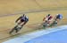 Evan Carey leading out Joseph Veloce & Hugo Barrette in Gold medal final 		CREDITS:  		TITLE: 2015 Track Nationals 		COPYRIGHT: Rob Jones/www.canadiancyclist.com 2015 -copyright -All rights retained - no use permitted without prior, written permission