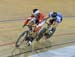 Joseph Veloce & Hugo Barrette in Gold medal final 		CREDITS:  		TITLE: 2015 Track Nationals 		COPYRIGHT: Rob Jones/www.canadiancyclist.com 2015 -copyright -All rights retained - no use permitted without prior, written permission