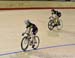 Kate OBrien leads Monique Sullivan in teh gold medal final 		CREDITS:  		TITLE: Track Nationals 		COPYRIGHT: Rob Jones/www.canadiancyclist.com 2015 -copyright -All rights retained - no use permitted without prior, written permission