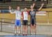 Men IP Podium: Roth, Pelletier Roy and Veal 		CREDITS:  		TITLE: Track Nationals 		COPYRIGHT: Rob Jones/www.canadiancyclist.com 2015 -copyright -All rights retained - no use permitted without prior, written permission