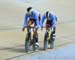 Joe Veloce leads Hugo Barrette 		CREDITS:  		TITLE: 2015 Track World Championships 		COPYRIGHT: Rob Jones/www.canadiancyclist.com 2015 -copyright -All rights retained - no use permitted without prior, written permission