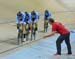 The coach tells them they lost a rider 		CREDITS:  		TITLE: 2015 Track World Championships 		COPYRIGHT: Rob Jones/www.canadiancyclist.com 2015 -copyright -All rights retained - no use permitted without prior, written permission