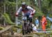 For possibly the first time in World Cup history, Steve Peat did not qualify for the final 		CREDITS:  		TITLE: 2015 Val di Sole World Cup 		COPYRIGHT: Rob Jones/www.canadiancyclist.com 2015 -copyright -All rights retained - no use permitted without prior