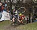 Cameron Jette (Can) Scott-3Rox Racing 		CREDITS:  		TITLE: 2015 Manitoba Grand Prix of Cyclocross 		COPYRIGHT: Rob Jones/www.canadiancyclist.com 2015 -copyright -All rights retained - no use permitted without prior, written permission