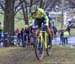 Gunnar Holmgren (Garneau - Easton Cycling) leading at start 		CREDITS:  		TITLE: 2016 Cyclocross National Championships 		COPYRIGHT: Rob Jones/www.canadiancyclist.com 2016 -copyright -All rights retained - no use permitted without prior; written permissio