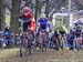 Mical Dyck (Naked Factory Racing) leading at start 		CREDITS:  		TITLE: 2016 Cyclocross National Championships 		COPYRIGHT: Rob Jones/www.canadiancyclist.com 2016 -copyright -All rights retained - no use permitted without prior; written permission
