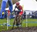 Mical Dyck (Naked Factory Racing) 		CREDITS:  		TITLE: 2016 Cyclocross National Championships 		COPYRIGHT: Rob Jones/www.canadiancyclist.com 2016 -copyright -All rights retained - no use permitted without prior; written permission