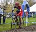 Mical Dyck (Naked Factory Racing) 		CREDITS:  		TITLE: 2016 Cyclocross National Championships 		COPYRIGHT: Rob Jones/www.canadiancyclist.com 2016 -copyright -All rights retained - no use permitted without prior; written permission