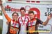 U23 Podium: Martin Rupes, Bayley Simpson, Brandon Etzl 		CREDITS:  		TITLE:  		COPYRIGHT: Jan Safka