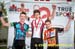 Elite Men Podium: Christopher Rowley, Peter Morse, Ben McNabb 		CREDITS:  		TITLE:  		COPYRIGHT: Jan Safka