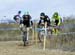 Aaron Schooler (Focus Canada) leading Trevor ODonnell (Realdeal/DOrnellas p/b Garneau) and  Gunnar Holmgren (Garneau Easton) 		CREDITS:  		TITLE: 2016 Vaughan Cyclocross Classic 		COPYRIGHT: Rob Jones/www.canadiancyclist.com 2016 -copyright -All rights re