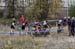 Carnage as they head through the sand on lap1 		CREDITS:  		TITLE: 2016 Vaughan Cyclocross Classic 		COPYRIGHT: Rob Jones/www.canadiancyclist.com 2016 -copyright -All rights retained - no use permitted without prior; written permission