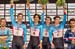 Canada wins the Worldcup teampursuit in Apeldoorn beating Belgium in the gold medal race 		CREDITS:  		TITLE: UCI Track Cycling World Cup 2016 		COPYRIGHT: Guy Swarbrick