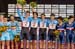 Canada wins the Worldcup teampursuit in Apeldoorn beating Belgium in the gold medal race 		CREDITS:  		TITLE: UCI Track Cycling World Cup 2016 		COPYRIGHT: Guy Swarbrick