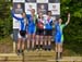 Sidney Mcgill, Dana Gilligan, Emily Handford, Sophianne Samson ,Erica Leonard  		CREDITS: Rob Jones/www.canadiancyclist.co 		TITLE: 2016 Canada Cup 4, Hardwood Ski and Bike 		COPYRIGHT: Rob Jones/www.canadiancyclist.com 2016 -copyright -All rights retaine