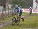 Gunnar Holmgren  remounts after a mechanical 		CREDITS:  		TITLE: 2016 Cyclocross World Championships, Zolder, Belgium 		COPYRIGHT: Rob Jones/www.canadiancyclist.com 2016 -copyright -All rights retained - no use permitted without prior, written permission