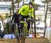 Michael van den Ham leads Cameron Jette up the main climb 		CREDITS:  		TITLE: 2016 Cyclocross World Championships, Zolder, Belgium 		COPYRIGHT: Rob Jones/www.canadiancyclist.com 2016 -copyright -All rights retained - no use permitted without prior, writt