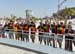 The Belgian fans were out in (small) force 		CREDITS:  		TITLE: 2016 Road World Championships, Doha, Qatar 		COPYRIGHT: Rob Jones/www.canadiancyclist.com 2016 -copyright -All rights retained - no use permitted without prior; written permission