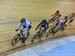 Kate OBrien went to the front early 		CREDITS:  		TITLE: 2016 Milton Challenge - Women Keirin 		COPYRIGHT: Rob Jones/www.canadiancyclist.com 2016 -copyright -All rights retained - no use permitted without prior; written permission