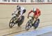 SemiFinals: Tianshi Zhong (China) vs Kristina Vogel (Germany) 		CREDITS:  		TITLE: 2016 Track World Championships, London UK 		COPYRIGHT: Rob Jones/www.canadiancyclist.com 2016 -copyright -All rights retained - no use permitted without prior, written perm