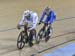 Fernando Gaviria Rendon (Colombia) and Elia Viviani (Italy) 		CREDITS:  		TITLE: 2016 Track World Championships, London UK 		COPYRIGHT: Rob Jones/www.canadiancyclist.com 2016 -copyright -All rights retained - no use permitted without prior, written permis