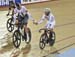 Silver medalist congratulates Gold medalist 		CREDITS:  		TITLE: 2016 Track World Championships, London UK 		COPYRIGHT: Rob Jones/www.canadiancyclist.com 2016 -copyright -All rights retained - no use permitted without prior, written permission