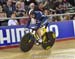 Virginie Cueff 		CREDITS:  		TITLE: 2016 Track World Championships, London UK 		COPYRIGHT: Rob Jones/www.canadiancyclist.com 2016 -copyright -All rights retained - no use permitted without prior, written permission