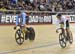 OBrien in 1/8th final against Morton 		CREDITS:  		TITLE: 2016 Track World Championships, London UK 		COPYRIGHT: Rob Jones/www.canadiancyclist.com 2016 -copyright -All rights retained - no use permitted without prior, written permission