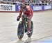 Lee Wai Sze was the second rider off and held the lead until the final rider 		CREDITS:  		TITLE: 2016 Track World Championships, London UK 		COPYRIGHT: Rob Jones/www.canadiancyclist.com 2016 -copyright -All rights retained - no use permitted without prio