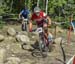 Quinton Disera (ON) Team Ontario / Angry Johnnys p/b Norco & Garneau leading Sean Fincham (BC) Cycling BC 		CREDITS: Rob Jones/www.canadiancyclist.co 		TITLE: 2016 MTB XC Championships 		COPYRIGHT: Rob Jones/www.canadiancyclist.com 2016 -copyright -All ri